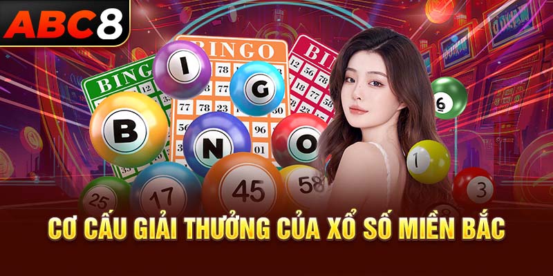 Cơ cấu giải thưởng của xổ số miền bắc