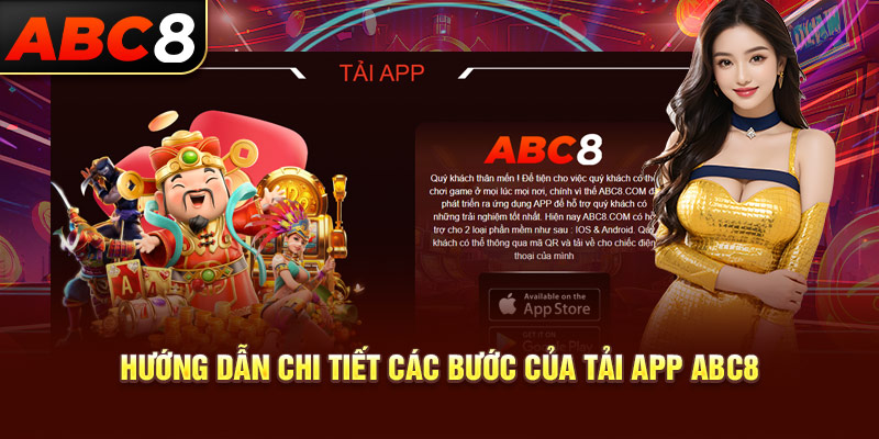 Hướng dẫn chi tiết các bước của tải app ABC8